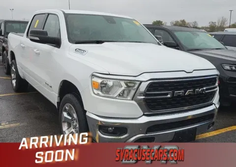 White 2022 Ram 1500 Big Horn/Lone Star for sale in Syracuse, NY