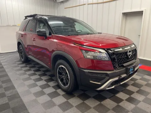 Photos of 2024 Nissan Pathfinder Rock Creek for sale in Syracuse, NY at Candy Cars