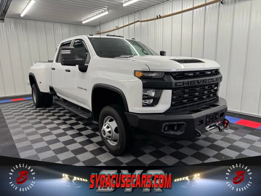 White 2021 Chevrolet Silverado 3500HD Work Truck for sale in Bridgeport, NY