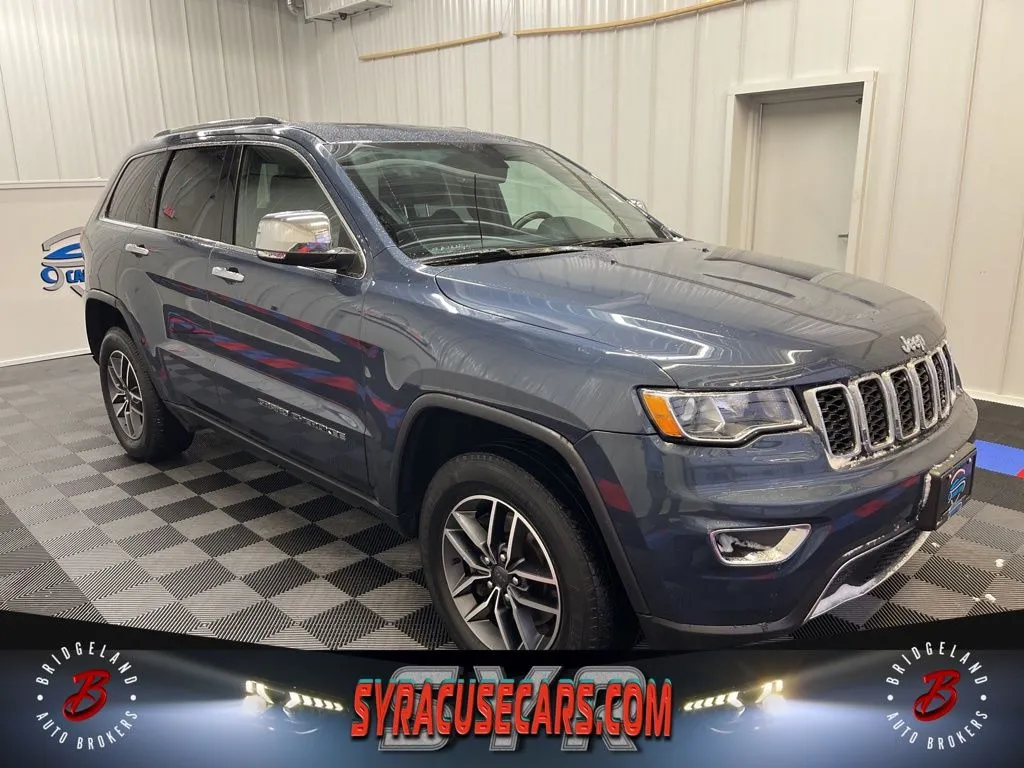 Blue 2021 Jeep Grand Cherokee Limited for sale in Bridgeport, NY