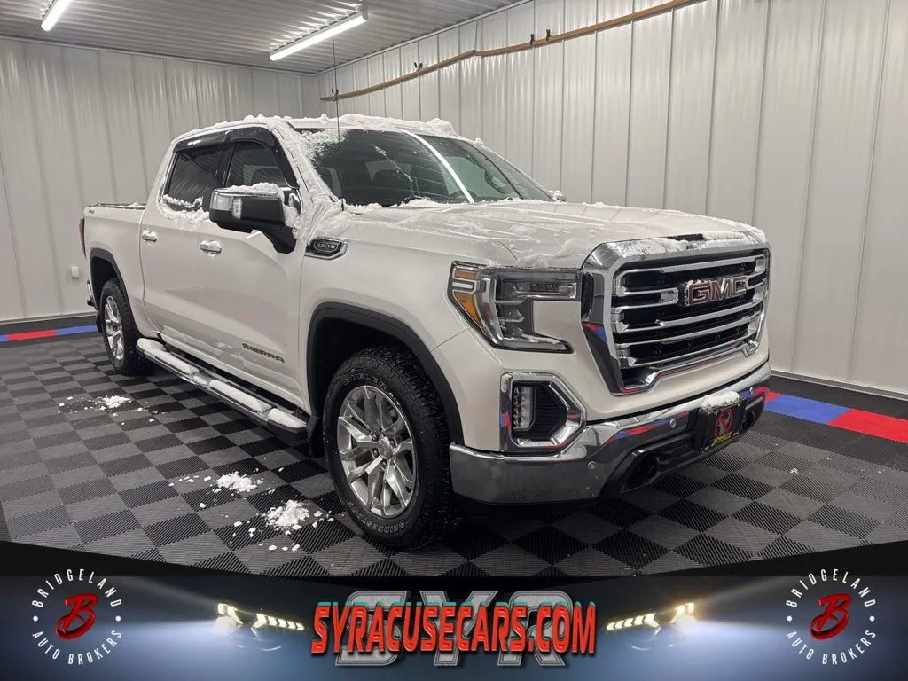 White 2019 GMC Sierra 1500 SLT for sale in Bridgeport, NY