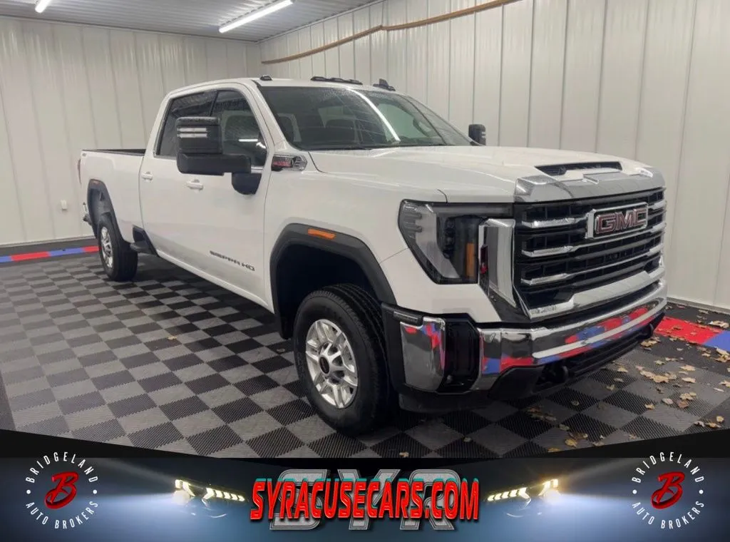 White 2024 GMC Sierra 2500HD SLE for sale in Bridgeport, NY