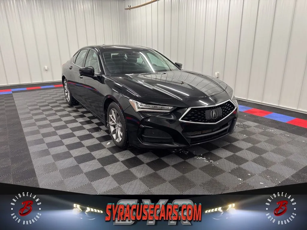 Black 2021 Acura TLX for sale in Bridgeport, NY