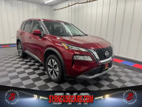 Red 2023 Nissan Rogue SV for sale in Bridgeport, NY