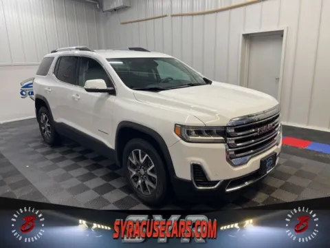 White 2021 GMC Acadia SLE for sale in Bridgeport, NY