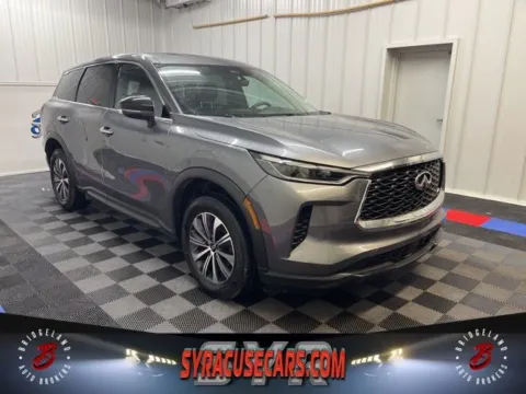 Gray 2023 INFINITI QX60 PURE for sale in Bridgeport, NY