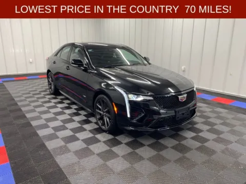 Black 2025 Cadillac CT4 V-Series for sale in Bridgeport, NY