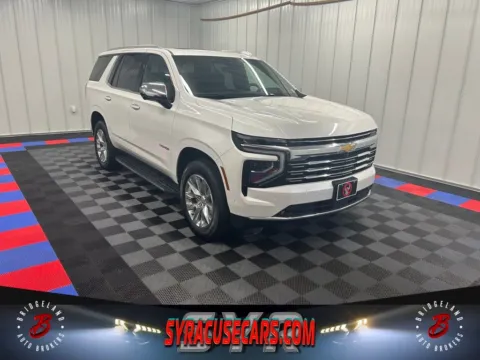 White 2025 Chevrolet Tahoe Premier for sale in Bridgeport, NY