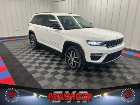 White 2024 Jeep Grand Cherokee Limited for sale in Bridgeport, NY