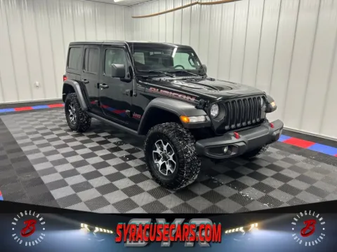 Black 2021 Jeep Wrangler Unlimited Rubicon for sale in Bridgeport, NY