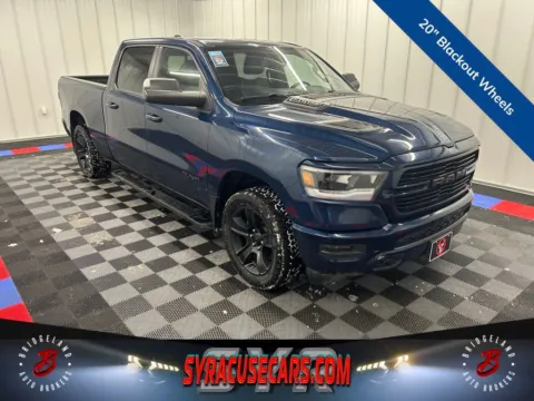 Blue 2019 Ram 1500 Rebel for sale in Bridgeport, NY