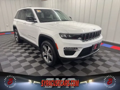 White 2023 Jeep Grand Cherokee 4xe for sale in Bridgeport, NY