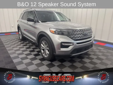 Silver 2023 Ford Explorer Limited for sale in Bridgeport, NY
