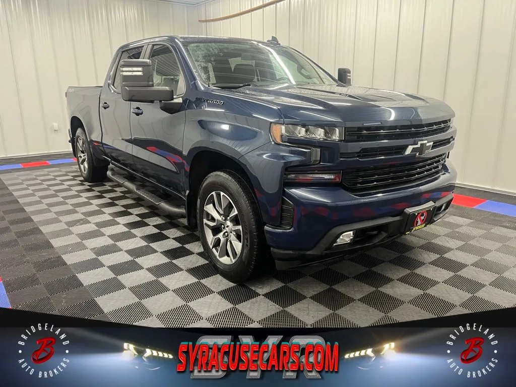 Blue 2021 Chevrolet Silverado 1500 RST for sale in Bridgeport, NY