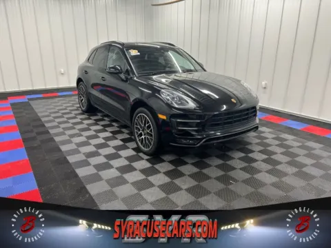 Black 2017 Porsche Macan Turbo for sale in Bridgeport, NY
