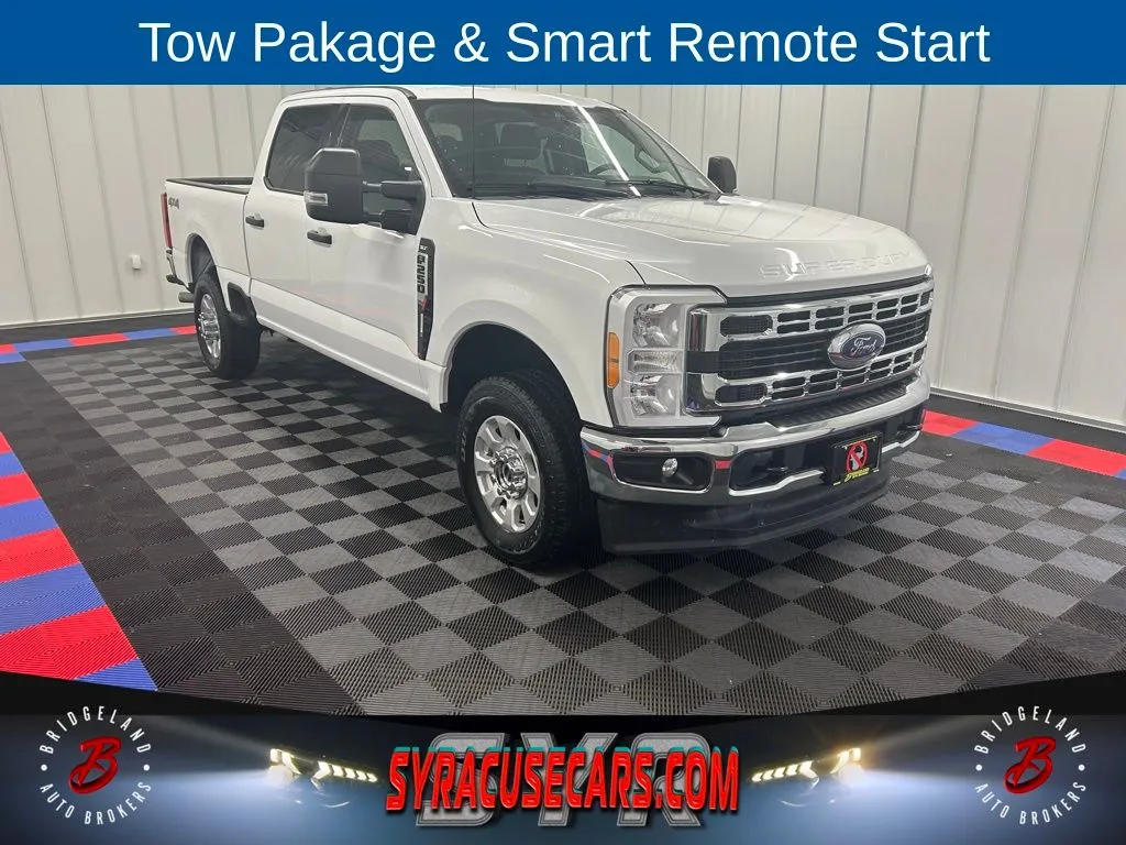 White 2023 Ford F-250SD XLT for sale in Bridgeport, NY