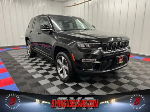 Black 2023 Jeep Grand Cherokee 4xe for sale in Bridgeport, NY