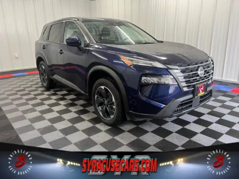 Blue 2025 Nissan Rogue SV for sale in Bridgeport, NY