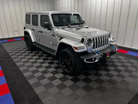 Photos of 2023 Jeep Wrangler Sahara 4xe for sale in Bridgeport, NY at Bridgeland Auto Brokers