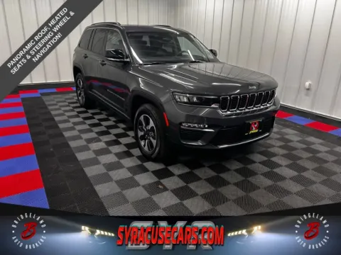Gray 2023 Jeep Grand Cherokee 4xe for sale in Bridgeport, NY