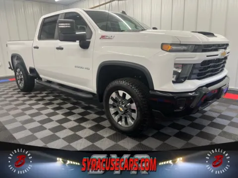 White 2025 Chevrolet Silverado 2500HD Custom for sale in Bridgeport, NY
