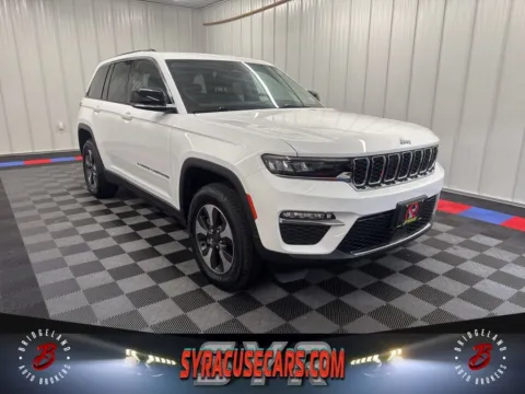 White 2023 Jeep Grand Cherokee 4xe for sale in Bridgeport, NY