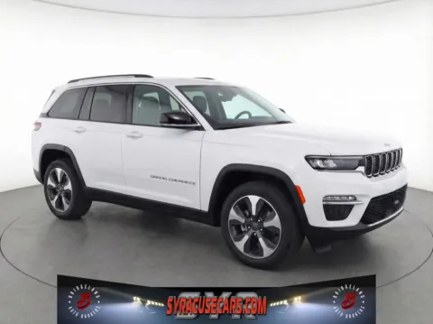 White 2023 Jeep Grand Cherokee 4xe for sale in Bridgeport, NY