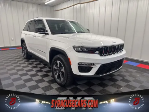 White 2023 Jeep Grand Cherokee 4xe for sale in Bridgeport, NY