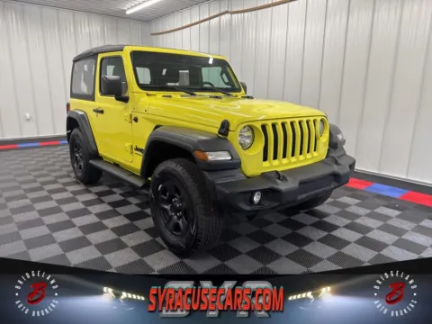 Yellow 2023 Jeep Wrangler Sport for sale in Bridgeport, NY