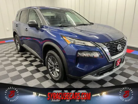 Blue 2023 Nissan Rogue S for sale in Bridgeport, NY