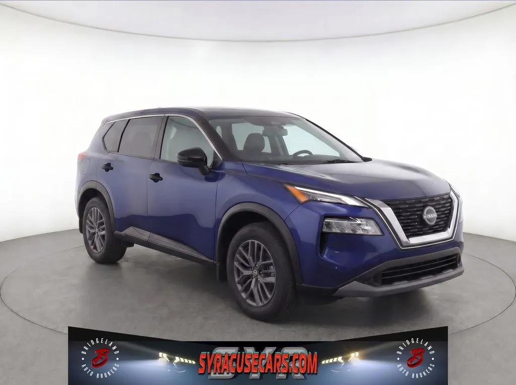 Blue 2023 Nissan Rogue S for sale in Bridgeport, NY