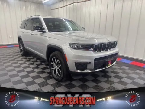 Silver 2024 Jeep Grand Cherokee L Limited for sale in Bridgeport, NY