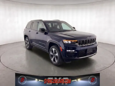 Blue 2022 Jeep Grand Cherokee 4xe for sale in Bridgeport, NY
