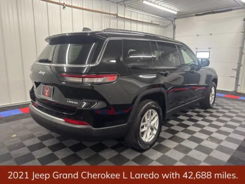 Another view of 2021 Jeep Grand Cherokee L Laredo for sale in Bridgeport, NY at Bridgeland Auto Brokers