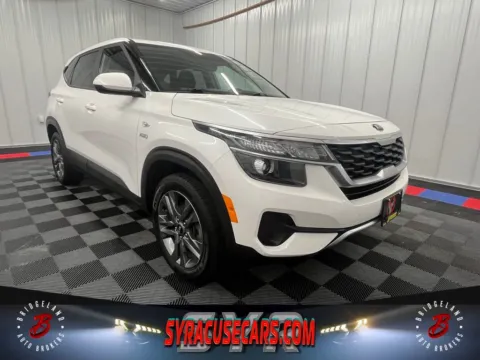 White 2021 Kia Seltos LX for sale in Bridgeport, NY