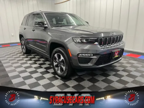 Gray 2022 Jeep Grand Cherokee 4xe for sale in Bridgeport, NY