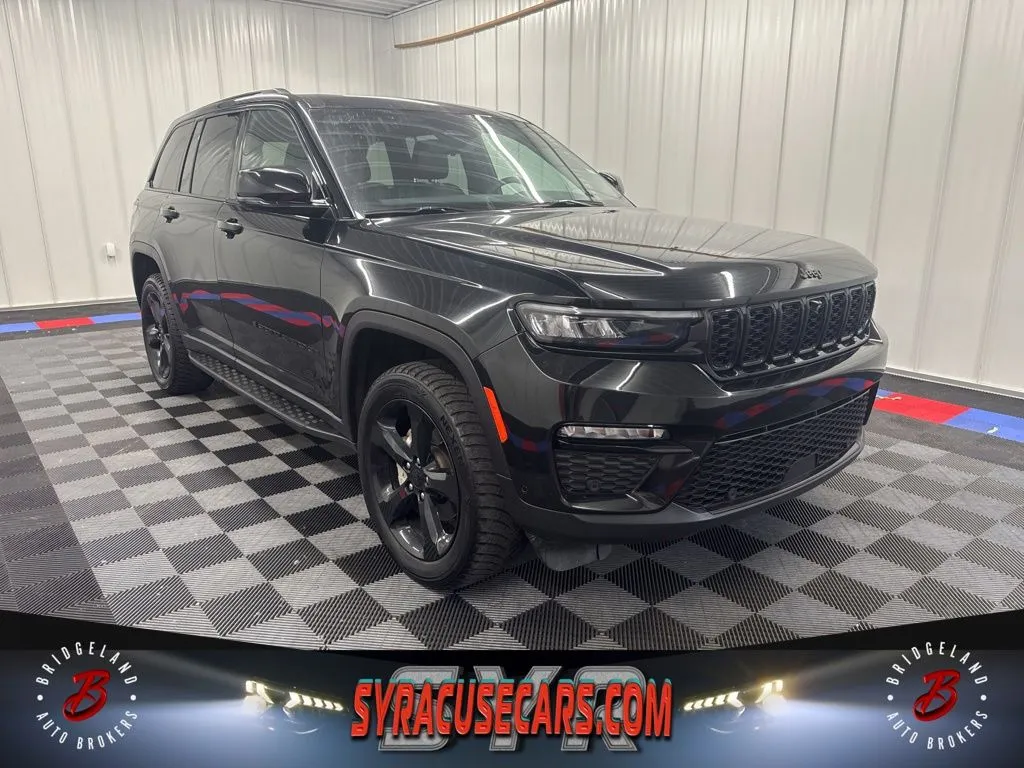 Black 2024 Jeep Grand Cherokee Limited for sale in Bridgeport, NY
