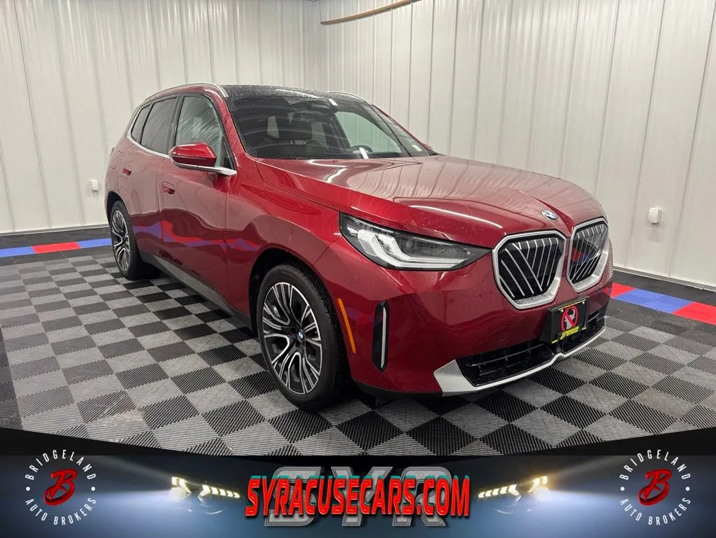Red 2025 BMW X3 30 xDrive for sale in Bridgeport, NY