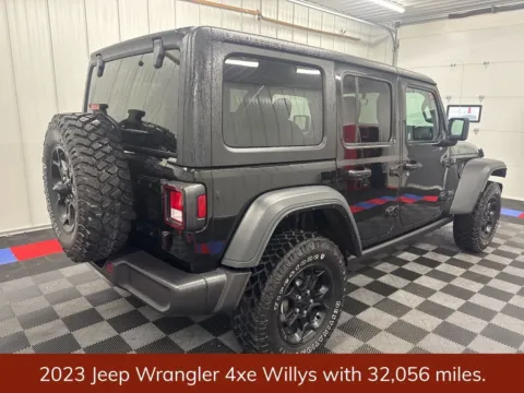 Another view of 2023 Jeep Wrangler Base 4xe for sale in Bridgeport, NY at Bridgeland Auto Brokers