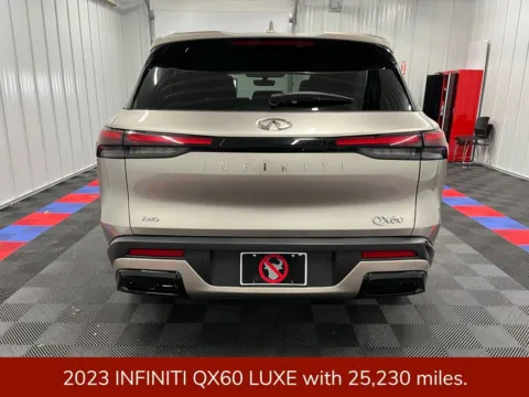 Another view of 2023 INFINITI QX60 LUXE for sale in Bridgeport, NY at Bridgeland Auto Brokers
