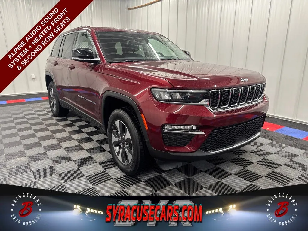Red 2022 Jeep Grand Cherokee 4xe for sale in Bridgeport, NY