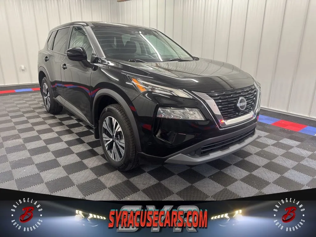 Black 2023 Nissan Rogue SV for sale in Bridgeport, NY