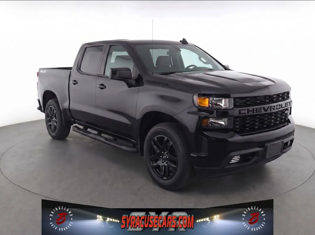 Black 2022 Chevrolet Silverado 1500 LTD Custom for sale in Bridgeport, NY