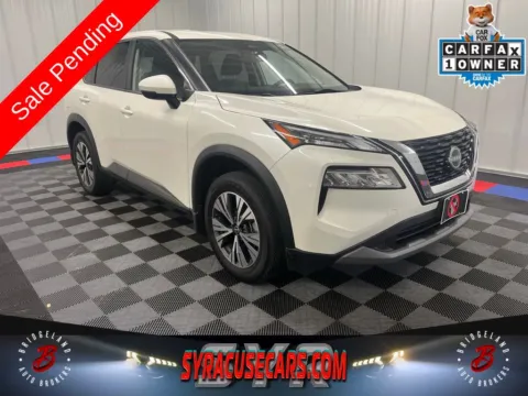 White 2023 Nissan Rogue SV for sale in Bridgeport, NY