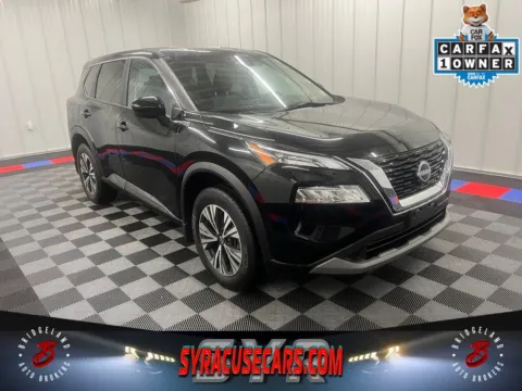 Black 2023 Nissan Rogue SV for sale in Bridgeport, NY
