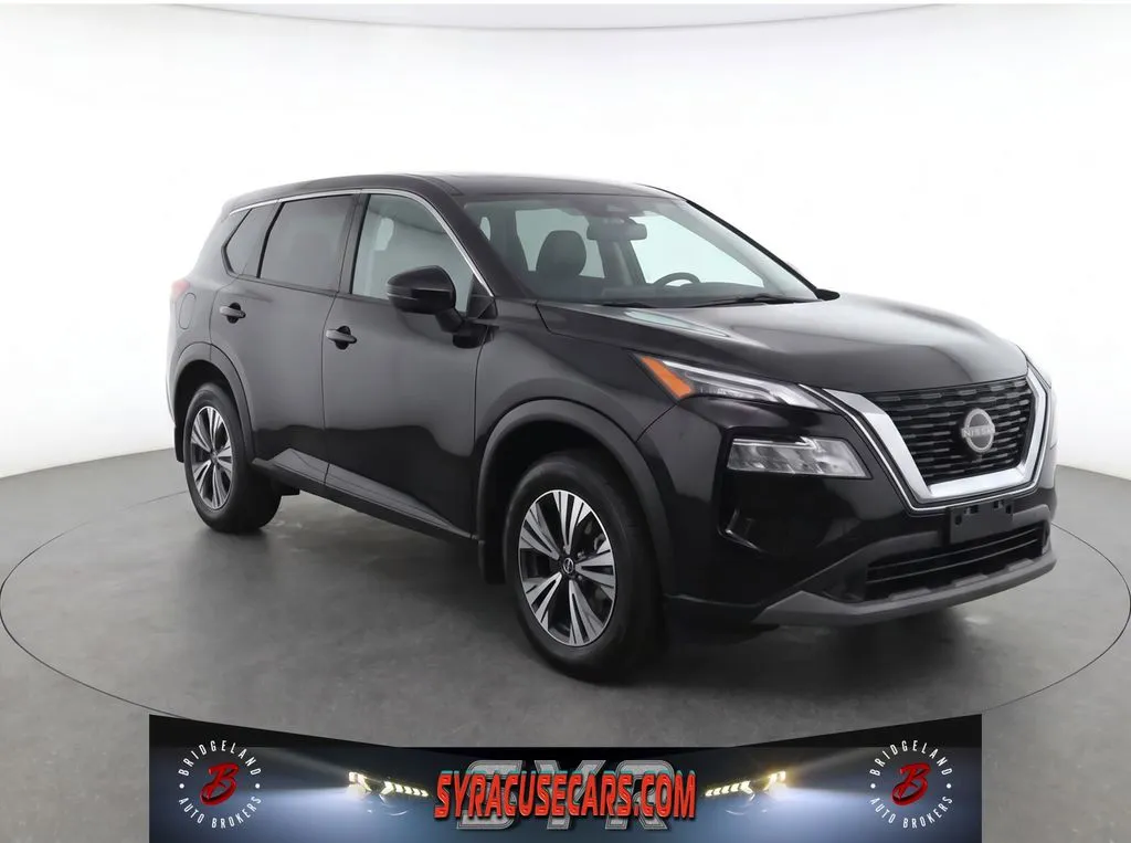 Black 2023 Nissan Rogue SV for sale in Bridgeport, NY