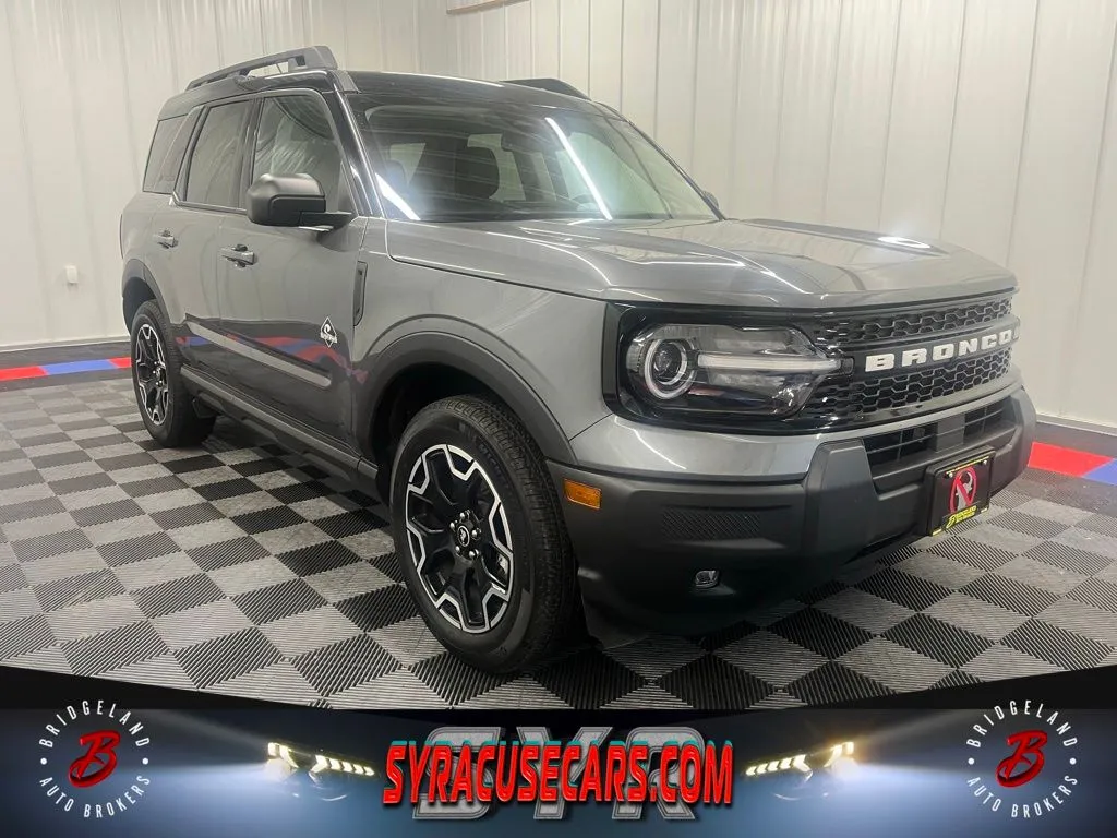 Gray 2025 Ford Bronco Sport Outer Banks for sale in Bridgeport, NY