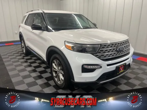 Gray 2022 Ford Explorer Limited for sale in Bridgeport, NY