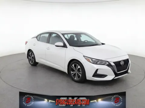 White 2020 Nissan Sentra SV for sale in Bridgeport, NY