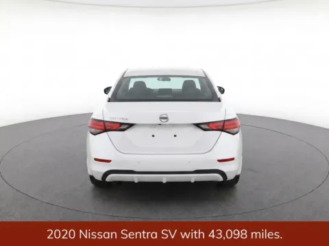 Another view of 2020 Nissan Sentra SV for sale in Bridgeport, NY at Bridgeland Auto Brokers